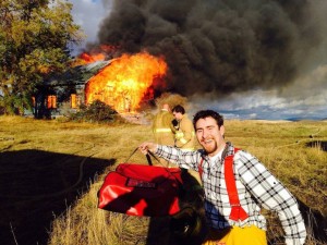 Создать мем: пожарные, пожар, природные пожары в россии (2010)