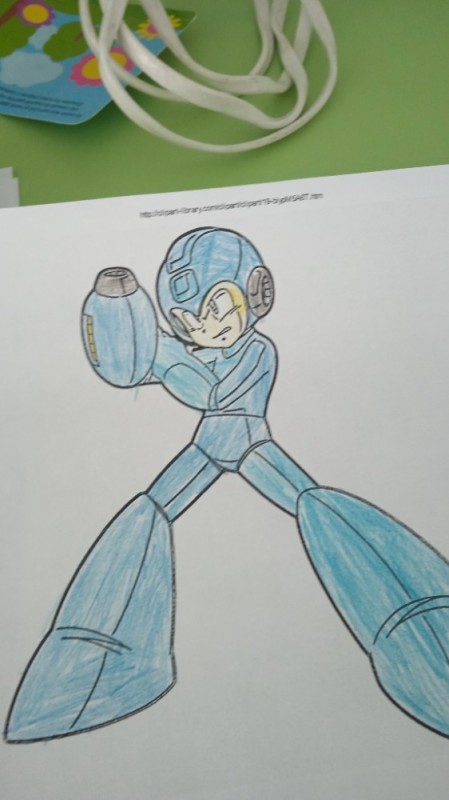 Создать мем: mega man x 7, megaman, рисунок