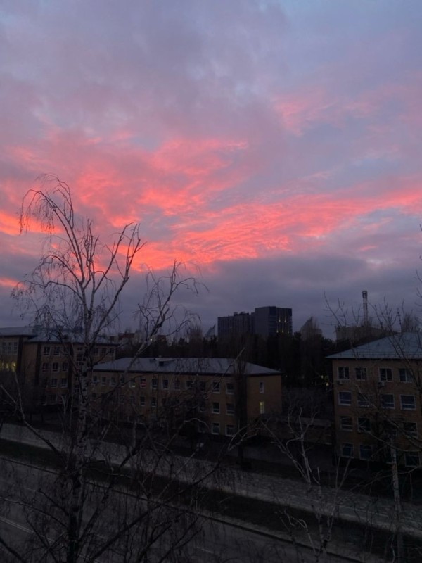 Создать мем: закат в забайкалье, п рассвет, рассветное небо в городе