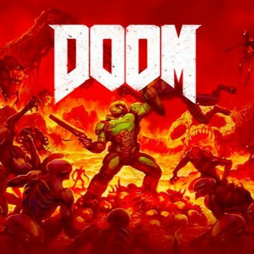 Create meme: The executioner of doom rock, doom game , 2016 doom cover