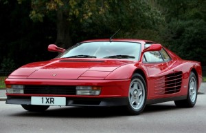 Создать мем: ferrari testarossa вид спереди, ferrari testarossa 1990, ferrari testarossa фары