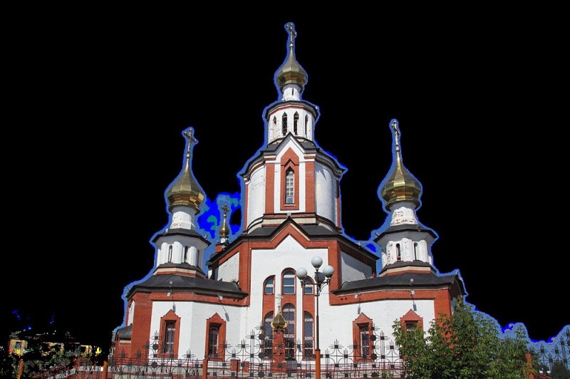 Create meme: Kirov city is a temple of faith, hope, love and their mother Sofia, temple of faith hope love kirov, Church 