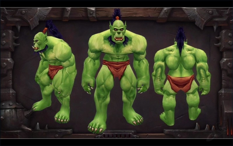 Create meme: Orc Warcraft 3, Orc Warcraft, The Orcs of Draenor