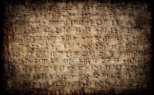 Create meme: the cuneiform writing of the Persians, the cuneiform writing of the Sumerians, cuneiform tablets of the Sumerians