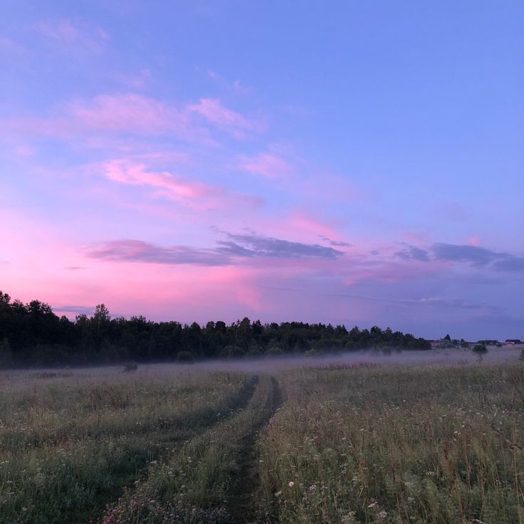 Create meme: sky sunset, field nature, landscapes of the field