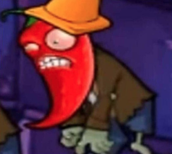 Create meme: chili pepper plants vs zombies, plants vs zombies 2 jalapeno, zombies vs pepper plants