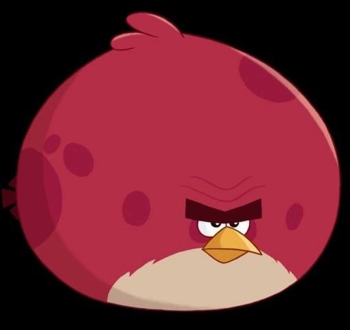 Создать мем: красный из энгри бердз, ред из энгри бердз, angry birds теренс