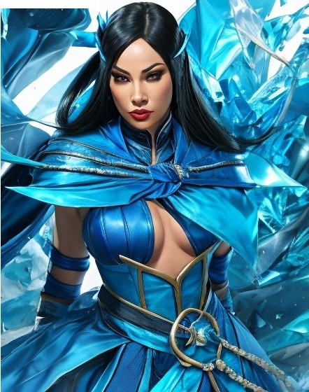 Create meme: kitana, Kitana Kan, kitana mk 9