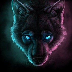 Create meme: wolf, Screensaver on your desktop, fantasy wolf