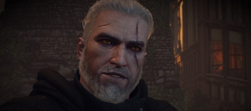 Create meme: Geralt's eyes the Witcher 3, geralt of rivia the witcher 2, the first Witcher