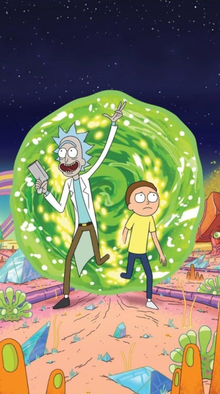 Create meme: a poster of Rick and Morty, rick and morty rick and morty, Rick Rick and Morty