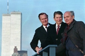 Create meme: Gorbachev Mikhail Sergeyevich, Ronald Reagan