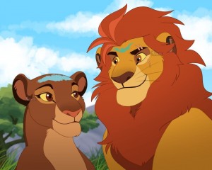 Создать мем: lion king simba, король лев львы, король лев муфаса сараби и симба