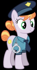 Create meme: MLP police art, pony COP, pony