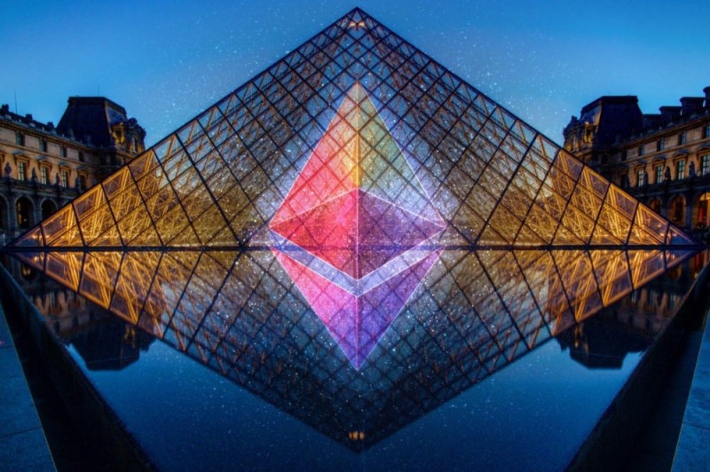 Create meme: the Louvre , france pyramid of the louvre, louvre mirror pyramid