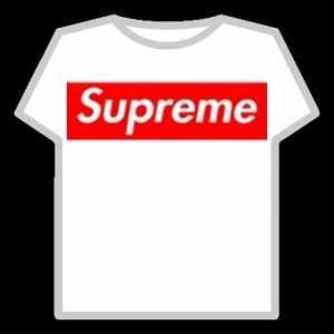 Создать мем: суприм роблокс, футболка supreme, футболки детские supreme