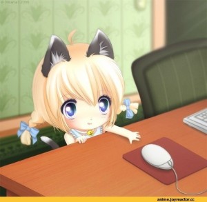 Create meme: cat days anime, anime neko, cat paradise anime