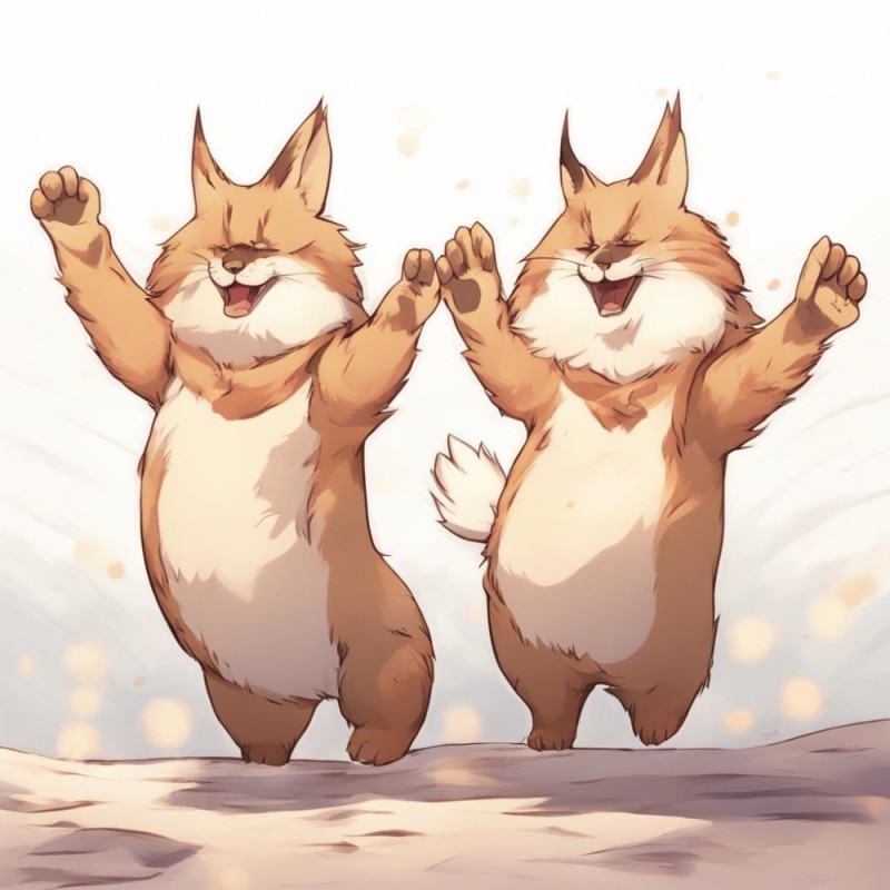 Create meme: drawings of animals anime, anime animals, illustration of a Fox