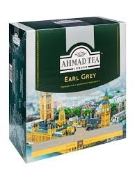 Создать мем: ахмад эрл грей 100 пакетиков, чай ahmad, ahmad tea earl grey