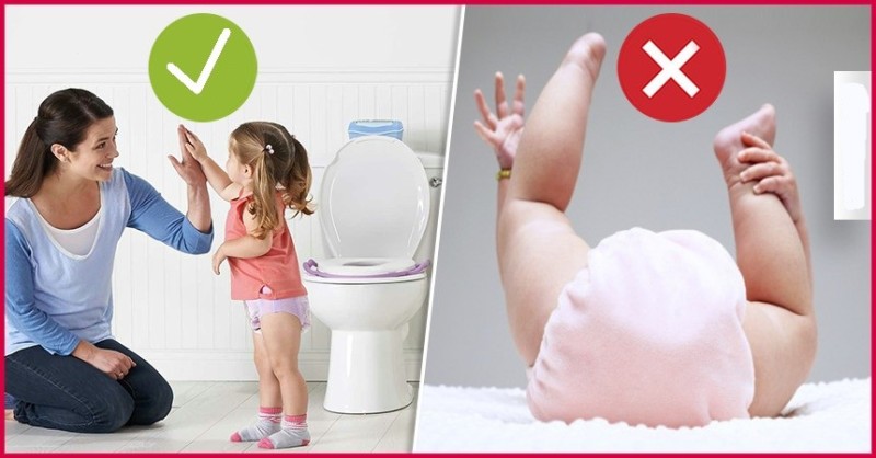 Create meme: potty training for a child, weaning a child from diapers, potty training