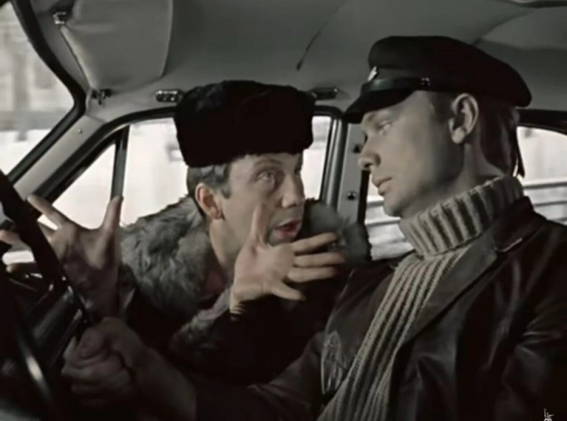 Create meme: good luck gentlemen Kramarov, gentlemen of fortune movie 1971, gentlemen of fortune taxi driver actor