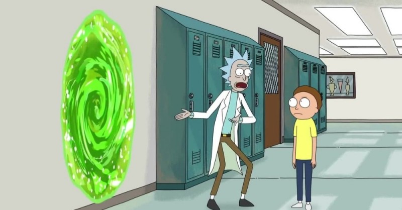Create meme: Rick and Morty adventure for 20 minutes, Rick and Morty, Rick and Morty Morty