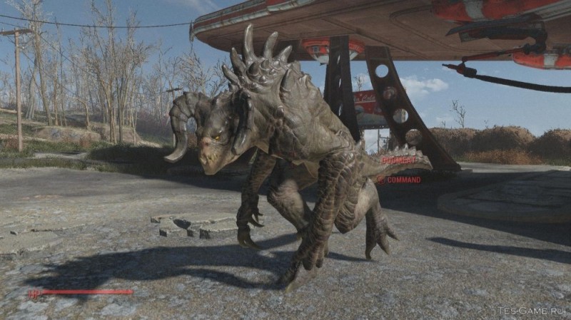 Create meme: death claw fallout, death claw fallout 4, fallout 4 