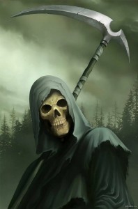 Create meme: grim reaper, Reaper with scythe Wallpaper, art grim Reaper