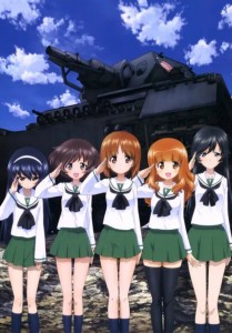 Создать мем: аниме танкистки аниме, girls und panzer, девушки и танки мако