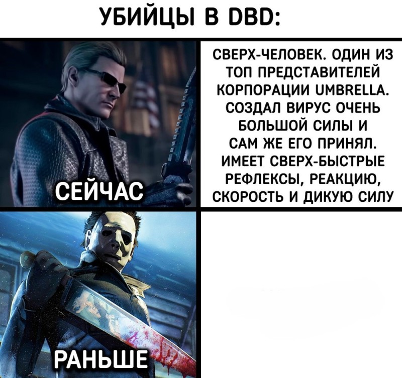 Create meme: play dead by daylight, dead by daylight mobile, Albert Wesker TV series 2022