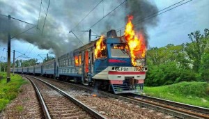 Create meme: railway transport, train photos, the fire train