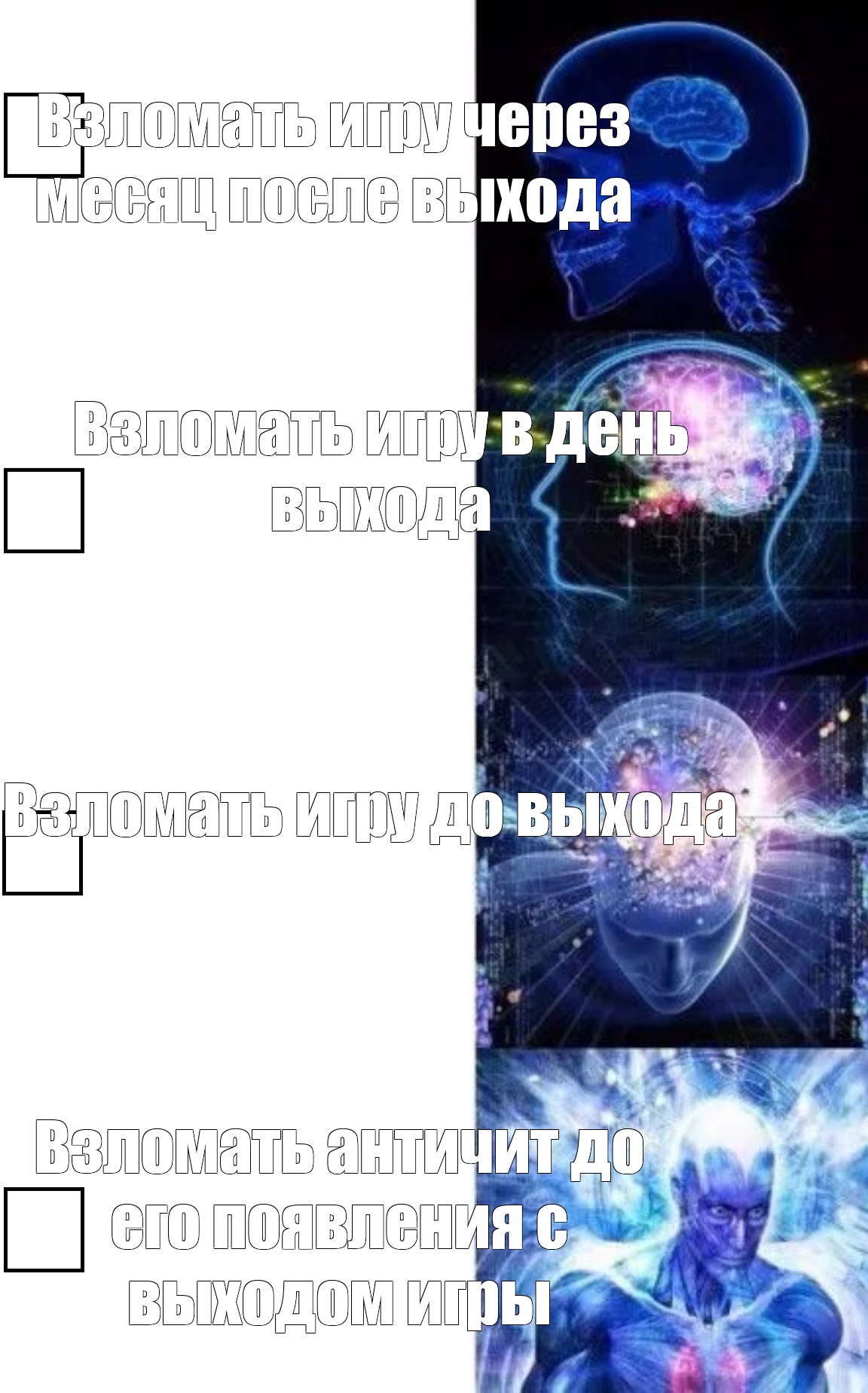 Картинка сверхразума мем