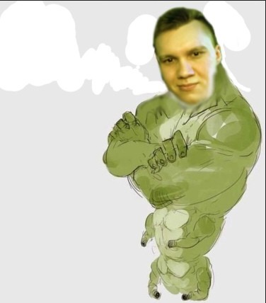 Create meme: mini hulk ivan, hulk stickers, people 