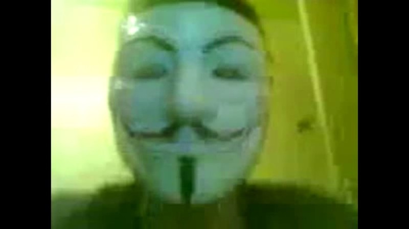 Create meme: anonymous student, anonymous meme, anonymous mask 