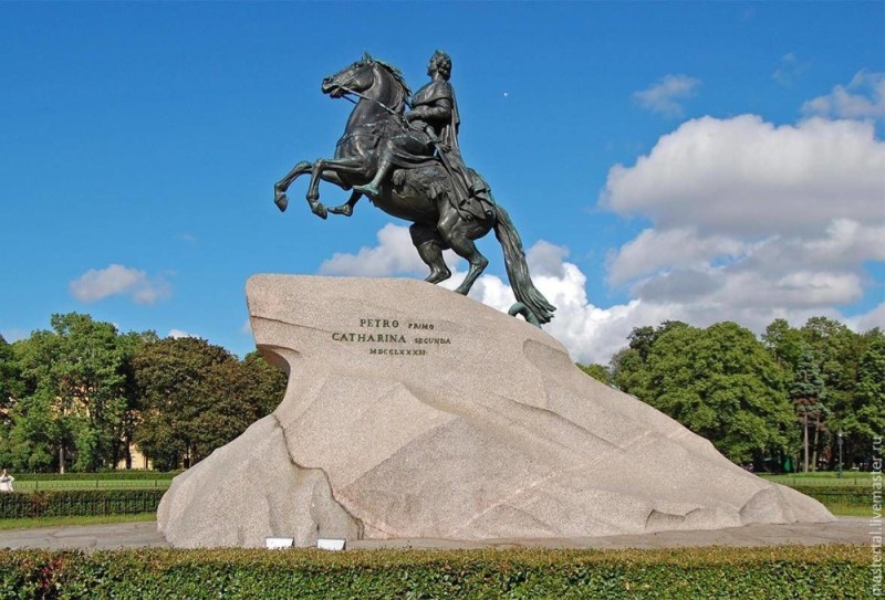 Create meme: monument to Peter the Great in St. Petersburg the bronze horseman, The Bronze Horseman monuments to Peter the Great, monument to Peter 1 the bronze horseman