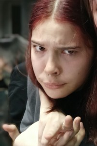 Create meme: red hair, Sansa stark, girl