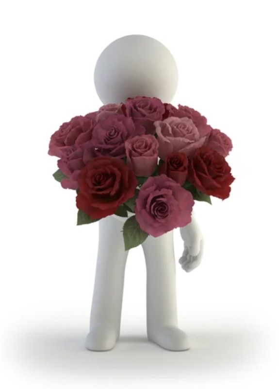 Create meme: flowers 3 d, roses decorations, a bouquet of roses 
