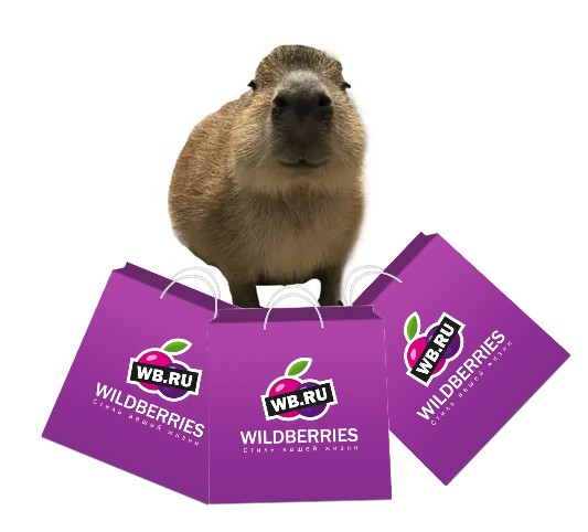 Create meme: capybara, wildberries, capybara gort