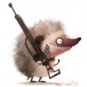 Create meme: hedgehogs, cute illustrations, illustration