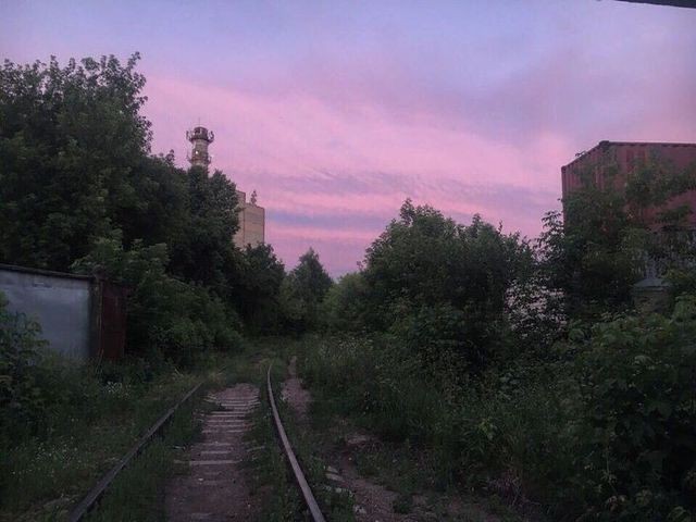 Create meme: the abandoned Elektrozavodskaya railway, furniture , railroad 
