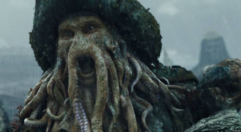 Create meme: pirates of the Caribbean Davy Jones, pirates of the caribbean davy jones, Pirates of the Caribbean to the bottom