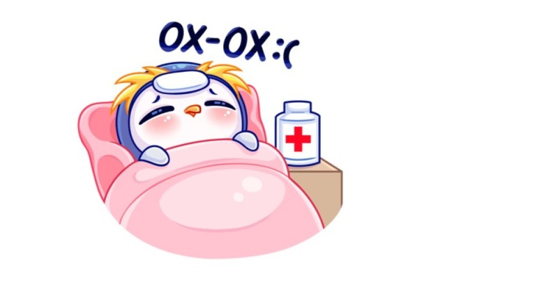 Create meme: sticker for telegram, yuki's stickers, The sticker is cute