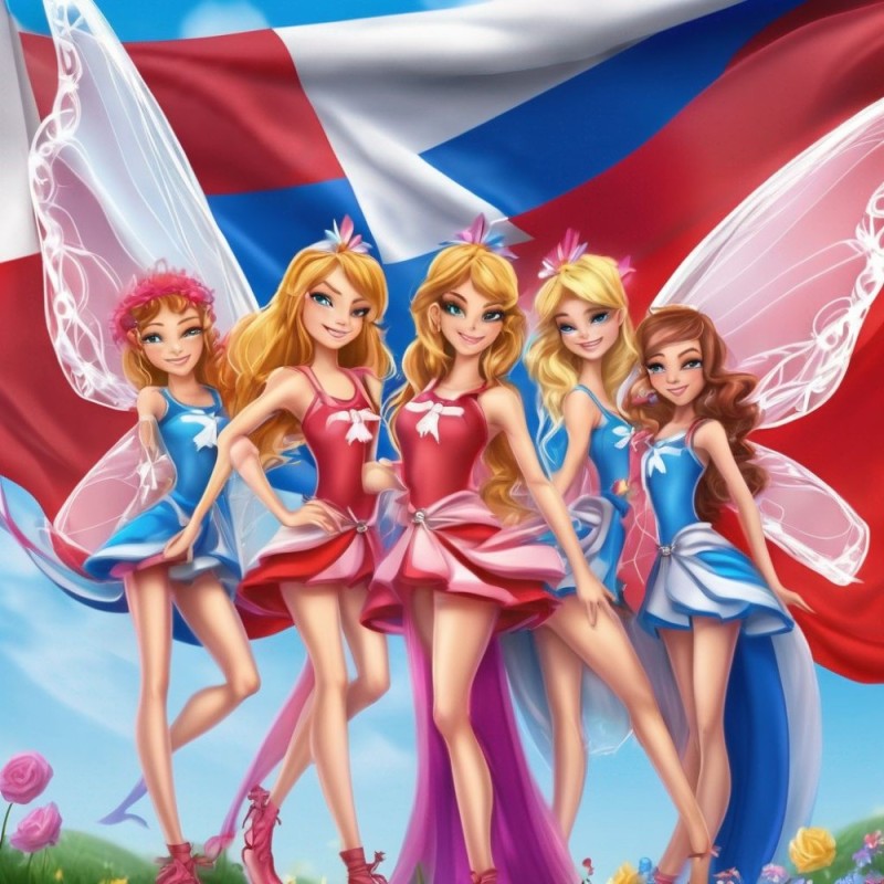 Создать мем: barbie dreamtopia, барби академия принцесс постер, барби мультик