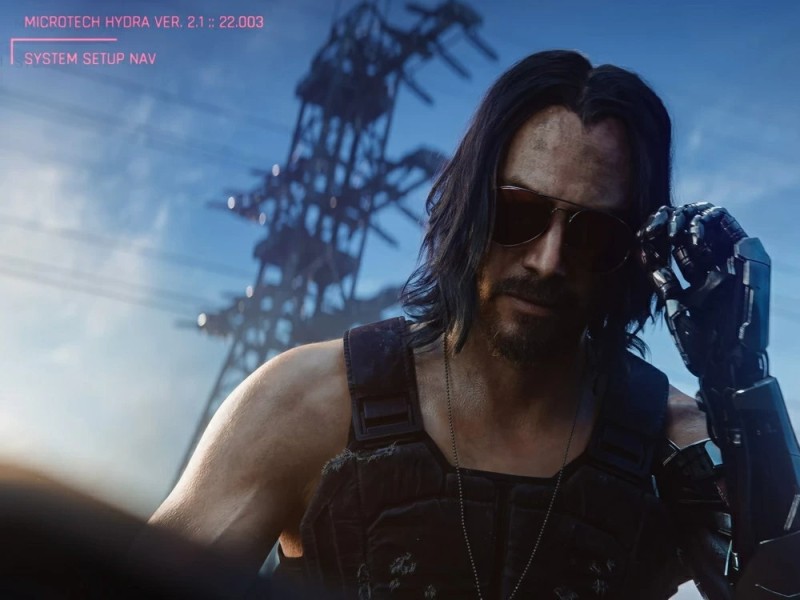 Создать мем: киану ривз киберпанк, cyberpunk 2077 прохождение, cyberpunk 2077