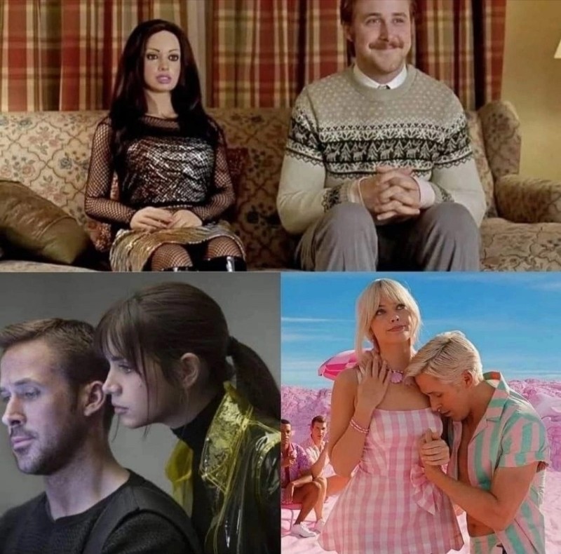 Create meme: Lars and the Real Girl trailer, barbie ryan gosling, Lars and the real girl 