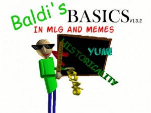 Создать мем: baldys basics, baldi's basics карта, baldi's basics in education and learning textures