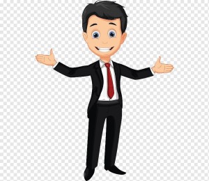 Create meme: a successful man cartoon, cartoon man in a suit, business man drawing