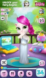 Создать мем: игры, моя говорящая анджела, my talking angela