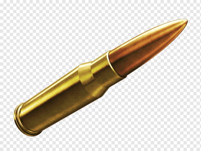 Create meme: cartridge without background, bullets on a transparent background, bullet 2 D