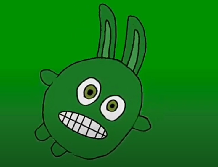 Create meme: The green hare, playkids banda, Peppa pig, Richard the rabbit